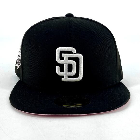 New Era San Diego Padres MLB World Series 59FIFTY Fitted Hat Size 7 3/8 - Picture 2 of 10